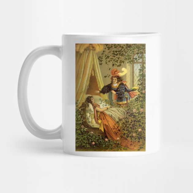 Vintage Fairy Tales, Sleeping Beauty by Carl Offterdinger by MasterpieceCafe